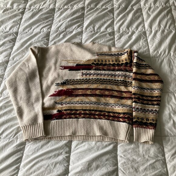 ❌SOLD❌ rag & bone Annalise Wool-Cashmere Blend Crew Sweater size XS (oversized) - Picture 2 of 8
